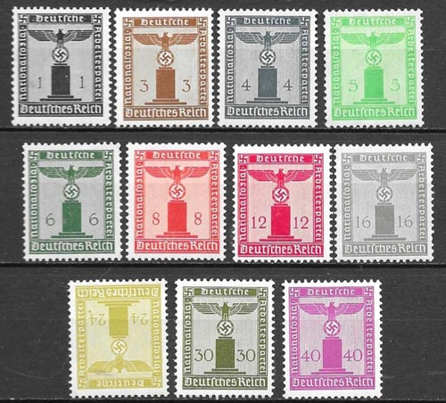 Timbres 1938 allemagne - timbres,