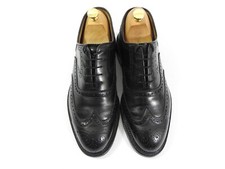 Church's Cheaney Hommes Chaussures brogues Noir UK 9.5 US 10.5 Ue 43.5 G Large