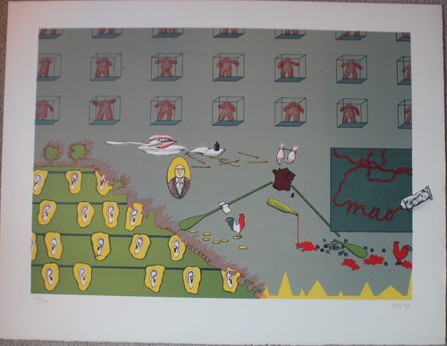 Lithographie jan voss - jan,