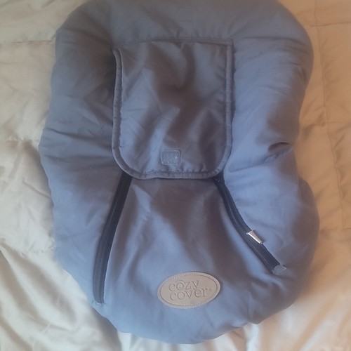 Cozy cover gray white - white, infant