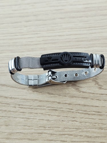 Bracelet maille métallique
