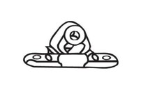 BOSAL Bande en caoutchouc, système d'échappement ECH255025