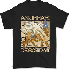 T-Shirt Pour Homme Anunnaki Descendant Dieu Égyptien Ancien Égypte 100% Coton