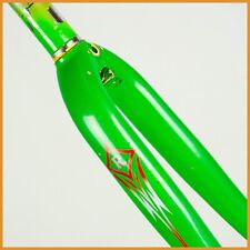 FOURCHE EN ACIER VINTAGE RIVOLA ANNÉES 90 VÉLO DE ROUTE 700C 28 VÉLO FILETÉ U...
