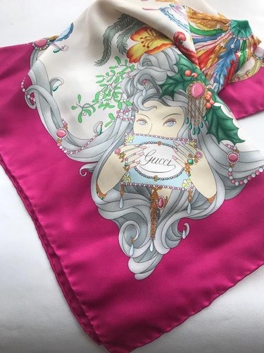 Foulard soie gucci - en, 90