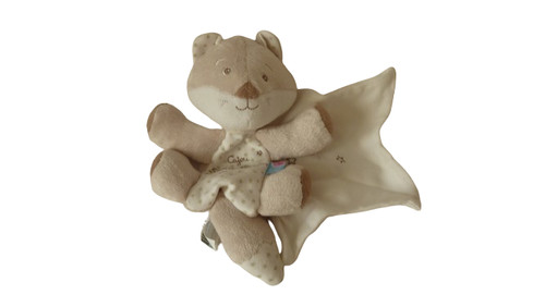 Doudou mouchoir renard - , cajou