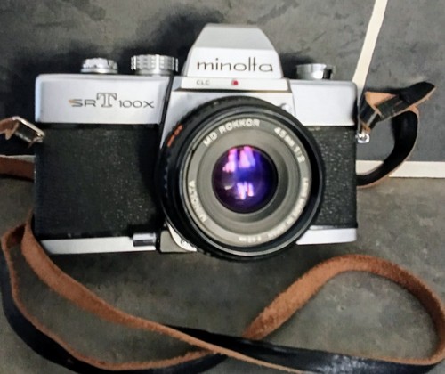 Appareil photo minolta - appareil, srt
