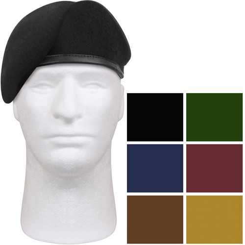 Military wool beret - military,