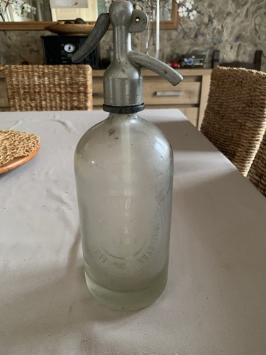 Bouteille siphon eau seltz - bouteille, de