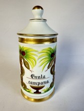 Pot à pharmacie porcelaine Couleuvre  ENULA CAMPA  édition d'art  Tirage réservé