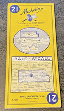 Carte MICHELIN N° 21 - Bâle