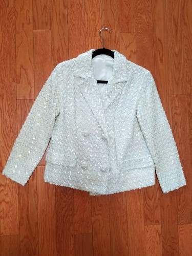 Vintage women silver sequin - vintage,