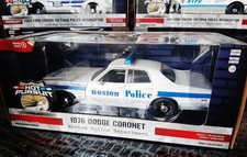 Dodge Coronet 1/24 police Boston (Greenlight)
