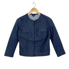 Veston En Jean Stretch Cintré