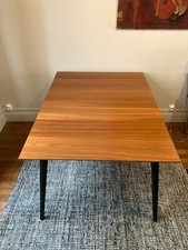 table de salle à manger design Bo concept Milano plaquage noyer