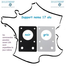 Support moteur Nema 17 alu