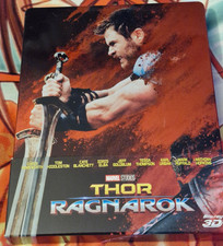 Thor Ragnarok 3D + BLU-RAY - Edition FNAC avec Livret STEELBOOK Comme Neuf
