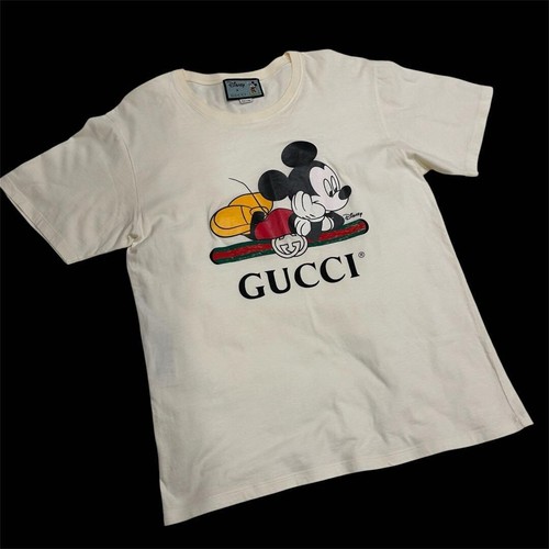 Shirt blanc graphique gucci - t-shirt,