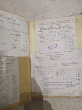 Gros Lot D'anciennes Factures