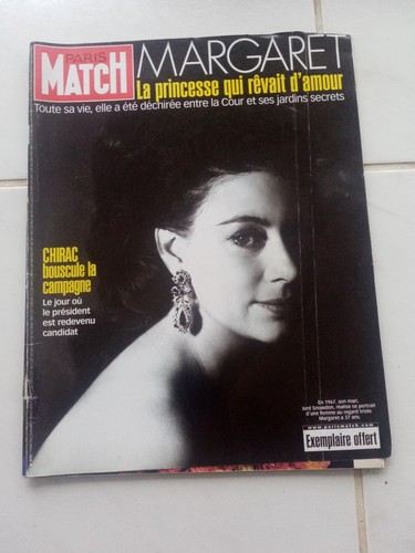 Paris match 2752 margaret - match, n°