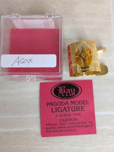 Bay pagoda model ligature - model,