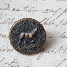 Bouton vénerie ancien - bouton, de