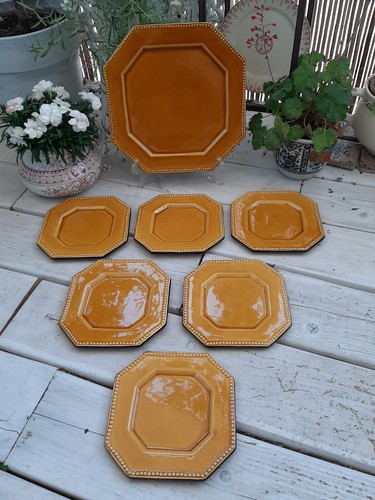 Plat 6 assiettes - assiettes, desserts