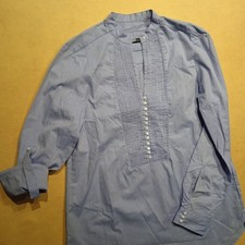 Chemise chemisier femme Zara bleu taille M neuf