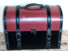 malle coffre bois portatif