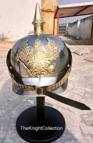 Casque allemand pickelhaube - allemand,
