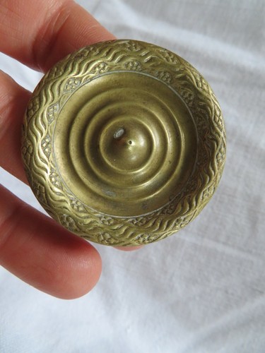 Ancien bouton bronze pour - 1,