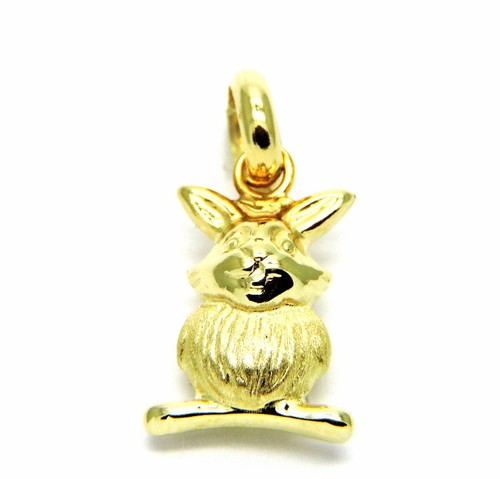Pendentif jaune 18kt - or,
