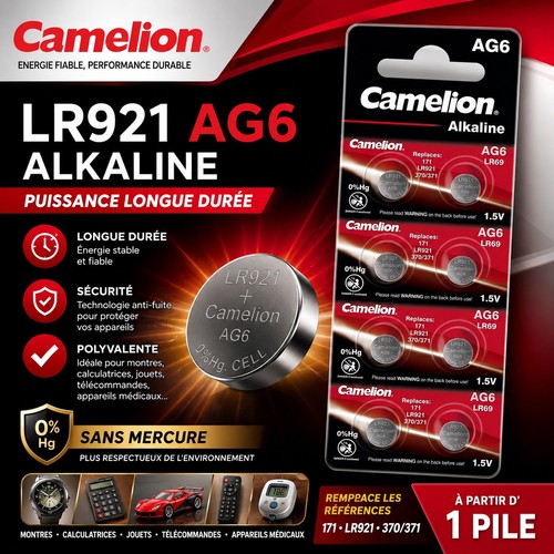 Pile bouton lr921 sr920sw - lr921, /