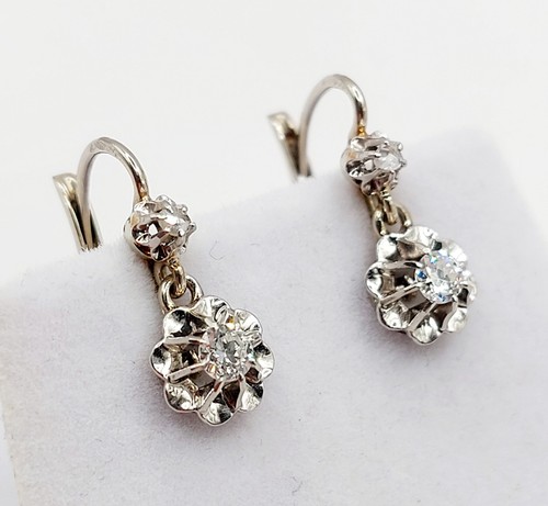 Dormeuses art deco blanc - deco,