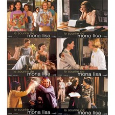 MONA LISA SMILES Original Lobby Cards x6 - 9x12 in. - 2003 - Mike Newell, Julia