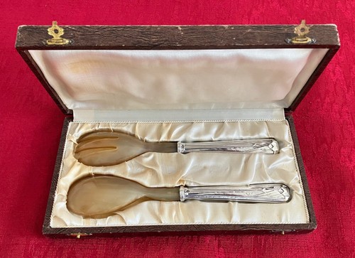 Paire couverts salade en - de, à