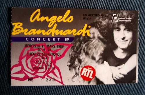 Ticket billet place - ticket, concert