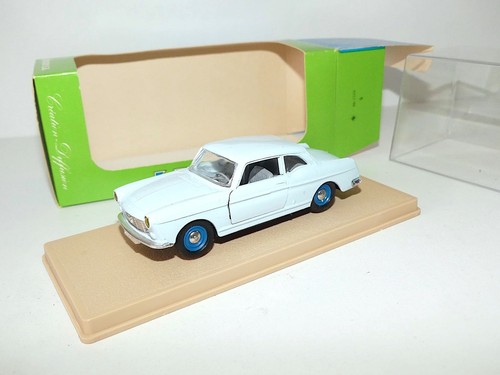 Peugeot 404 coupe 1964 bleu - coupe,