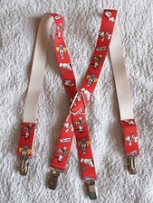 Bretelles enfant rouge–