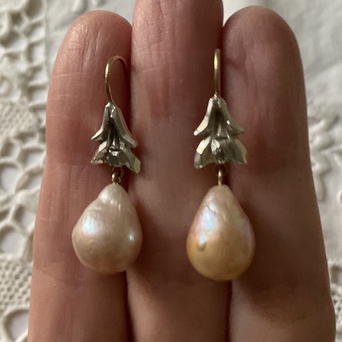 Diamant enorme perle or - perle,,