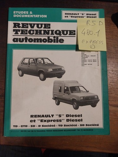 Revue technique renault - revue,