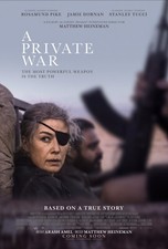 A PRIVATE WAR MOVIE POSTER 2