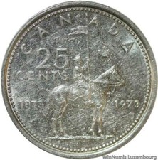 V2762 Canada 25 Cents