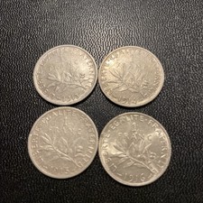 pièce argent1 Frs Semeuse