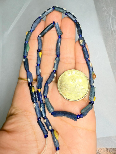 Perles verre romaines - perles, de