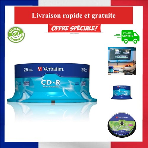 Verbatim 52x pack - 25-pack,