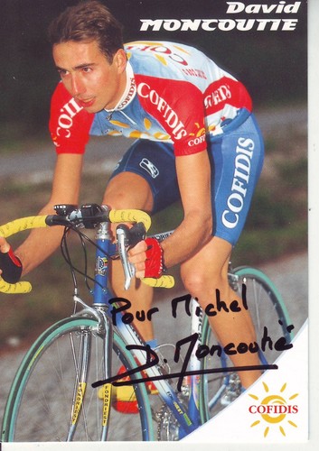 Cyclisme carte cycliste david - cyclisme,