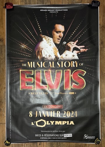 Affiche elvis the musical - elvis,