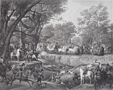 Gravure - 1899 : Partie de