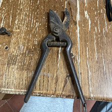 Ancien Sécateur Fer Forge